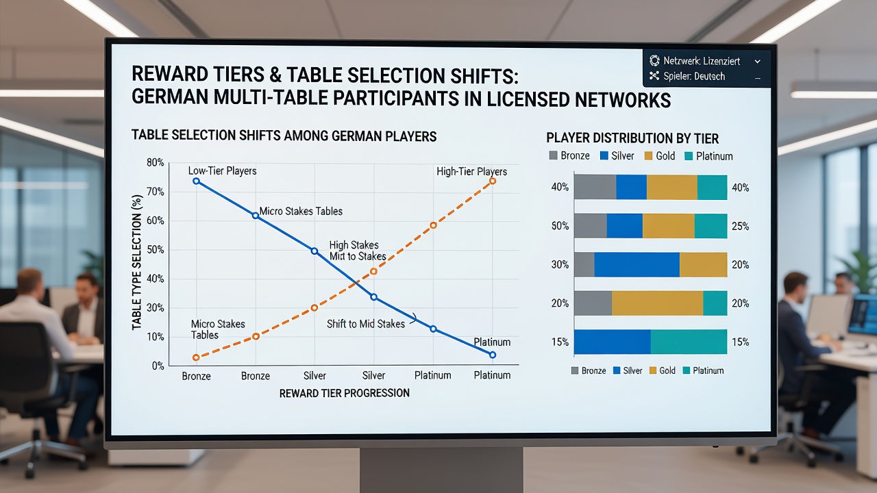 Analyse von Tischwechseln und Belohnungsfortschritt bei Multi-Table-Poker in Deutschland