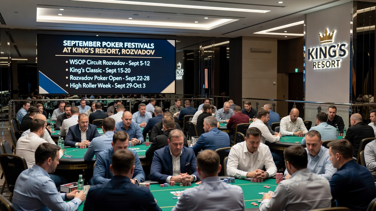 Pokertische und Teilnehmer bei EPT Barcelona